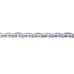 Amethyst 14kt White Gold Bracelet