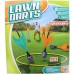  Lawn Darts Outdoor Game, 4 Darts & 2 Rings