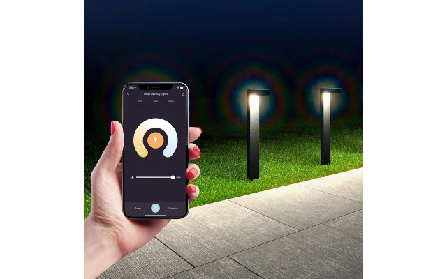  Smart Wifi LED Pathway Lights 2-pack Extension Kit