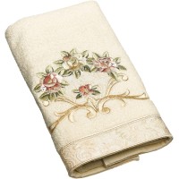 Avanti® Rosefan Bathroom Collection, Natural, HAND TOWEL