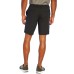  Men's Flat Front Short, Black, 30