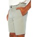  Men's Flat Front Short, Gray, 30