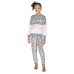  Girls Youth 4-piece Lounge Set, Heart, One Color, Large