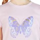  Girls Youth 4-piece Lounge Set, Butterfly, One Color, Large