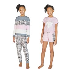 BCBG Girls Youth 4-piece Lounge Set, Heart