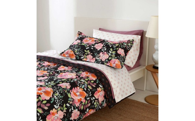 Life Twin XL 8-piece Comforter Set, Piper Floral