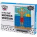 BigMouth Inc. in The Buff,Rockstar,Worst Job Ever Shower Curtain
