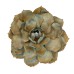 Blue Rose Succulent Sculpture Set, 3-piece by 