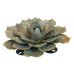Blue Rose Succulent Sculpture Set, 3-piece by 