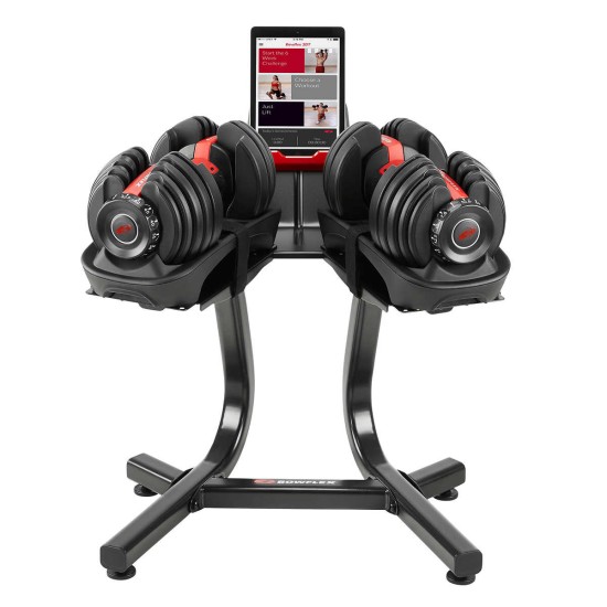  SelectTech 552 Dumbbells With Stand