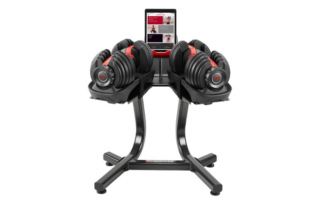  SelectTech 552 Dumbbells With Stand