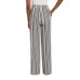  Ladies' Linen Blend Pant, Gray, 3X