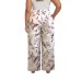  Ladies' Linen Blend Pant, Tan, XX-Large