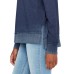  Ladies' Crewneck Pullover, Blue, 2X