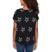  Ladies' Crewneck Top, Black, 2X