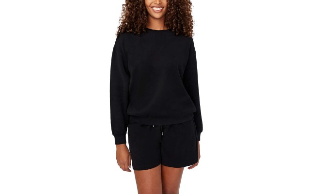  Ladies' Lounge Set, Black, 2X