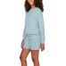  Ladies' Lounge Set, Blue, X-Large