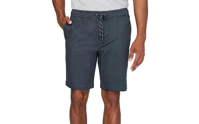  Men's Pull On Short, Blue, Large