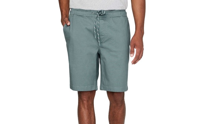  Men's Pull On Short, Light Blue, Large