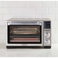 Calphalon Quartz Heat Countertop Toaster Oven with Air Fry, 0.88 Cu. Ft.