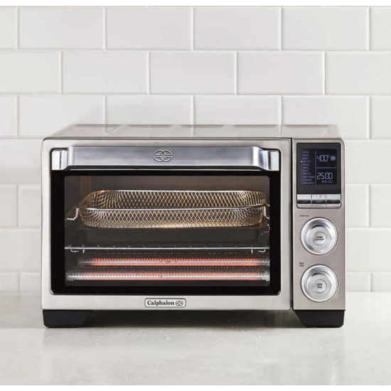  Quartz Heat Countertop Toaster Oven with Air Fry, 0.88 Cu. Ft.