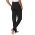  Ladies' Jogger, 2-pack, Black, Large