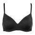  Ladies' Wirefree Bra, 2-pack, Black, X-Large