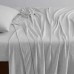  Modern Cotton Jersey 4-piece Sheet Set, Gray, King