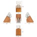  L Series 17-Piece German Steel Forged Knife Set, White