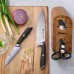  L1 Series 7-piece German Steel Forged Knife Set, Black