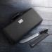  S Series German Steel Forged 7-Piece BBQ Knife Set, Black
