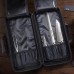  S Series German Steel Forged 7-Piece BBQ Knife Set, Black