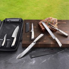 Cangshan S Series German Steel Forged 7-Piece BBQ Knife Set