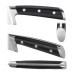  S1 Series German Steel Forged 2-piece Cleaver Knife Set, Black