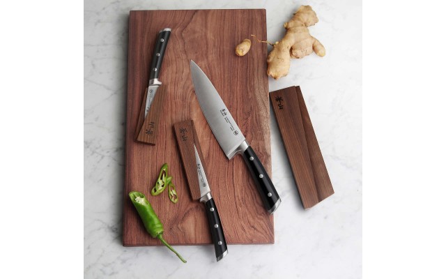  TS Series 3-Piece Swedish Steel Forged Starter Knife Set with Sheath