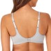  Ladies' Wirefree Bra, 2-pack, Gray, Large