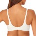  Ladies' Wirefree Bra, 2-pack, Gray, Large