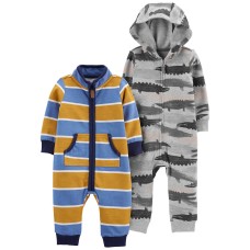Carter's Infant 2-pack Jumpsuit, Alligator