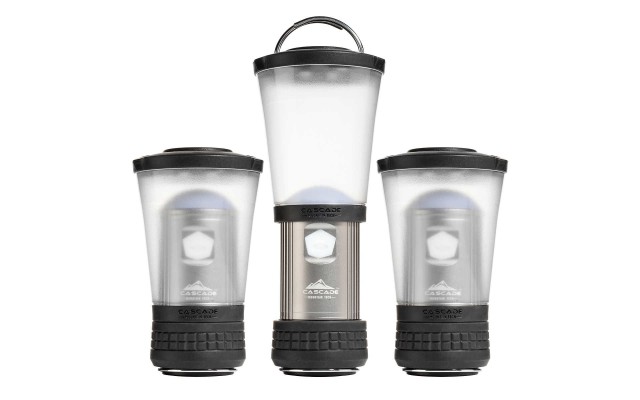  3-pack Aluminum Mini LED Pop up Lanterns with Duracell Batteries