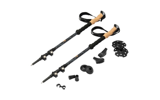  Carbon Fiber Trekking Pole - 2 Pairs