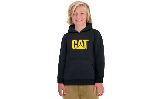 CAT Youth Pullover Hoodie, One Color, Large