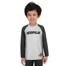 Caterpillar Kids' 2-piece Set, Green or Gray