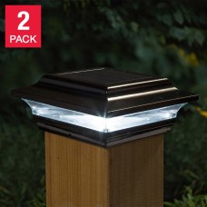 Classy Caps 4x4 Aluminum Imperial Solar Post Cap2-Pack