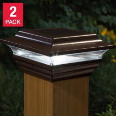 Classy Caps 4x4 Aluminum Imperial Solar Post Cap2-Pack