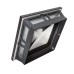 Classy Caps 6x6 Aluminum Oxford Solar Post Cap, 2-pack, Black