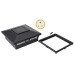 Classy Caps 6x6 Aluminum Oxford Solar Post Cap, 2-pack, Black