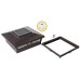 Classy Caps 6x6 Aluminum Oxford Solar Post Cap, 2-pack, Brown