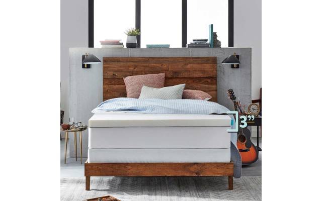 Cocoon by  Chill Memory Foam Mattress Topper, One Color, King