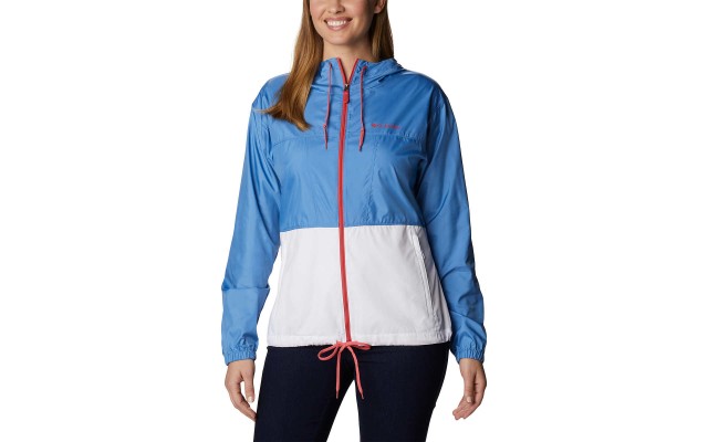  Ladies' Windbreaker Jacket, Blue, Large