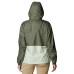  Ladies' Windbreaker Jacket, Green, Large